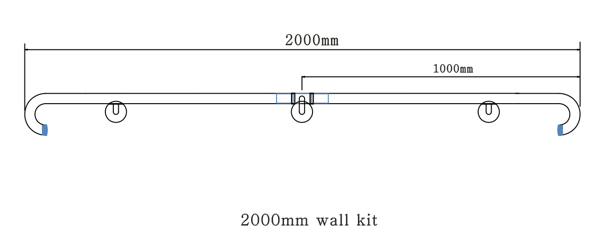 stainless removable handrails