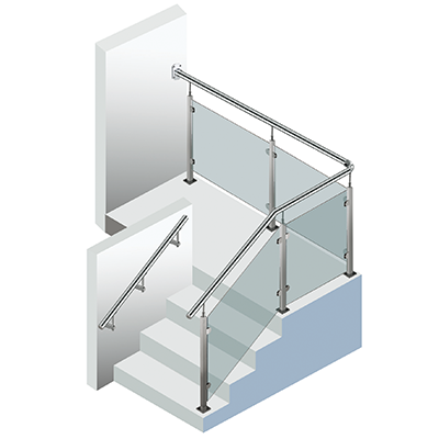 contemporarydiybracket square handrail